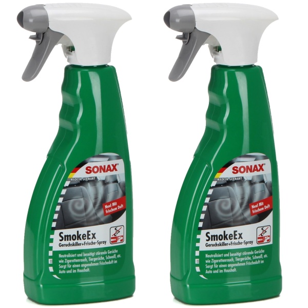 Set 2 Buc Sonax Car Breeze Smoke Ex Solutie Universala Pentru Neutralizarea Mirosurilor Neplacute 500ML 292241